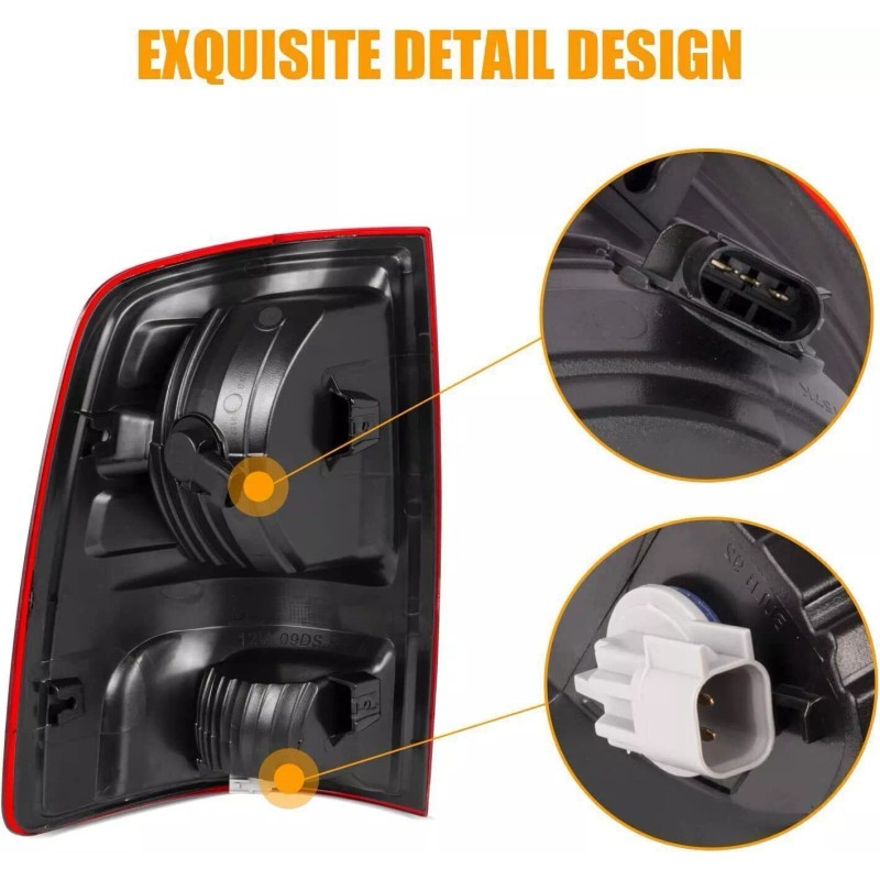 MAYELLO Fit For 2009-2018 Dodge Ram 1500 2500 3500 Tail