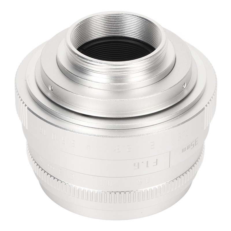 35mm Manual Focus Lens F1.6 C Mount Large Aperture Manual