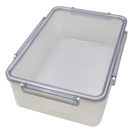 Homey Original Plastics Ware 150273 Seal Boy Locking Storage Container, Plum-Shaped