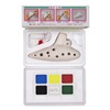 Ocarina (Small) Color Painting and Playing with Plain White Ocarina