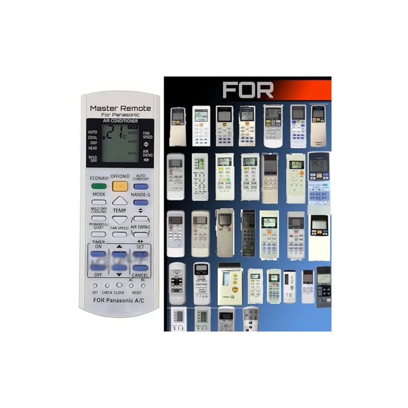 Master Remote for Panasonic Air Conditioners