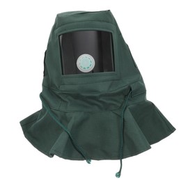 STOBOK Sandblasting Helmet Protective Dust Hood for Sandblasting Wind and Dust Resistant Full Face Mask Ideal for Paint and Abrasive Work Safety Gear for Professionals