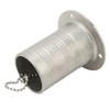Boat Filler Right Angle Clamshell 316 Stainless Steel Hardware for