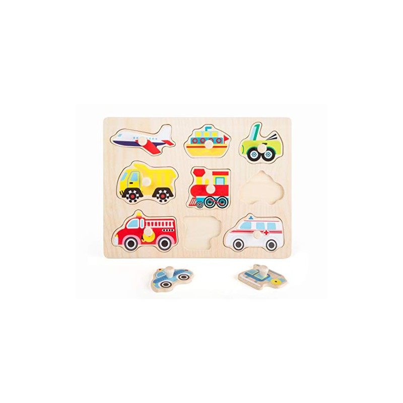 Wood puzzle "Vehicles"