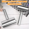Pack of 2 Rolling Pin, Small Stainless Steel, Small and