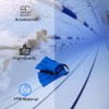 2 Pcs Swim Fins Adjustable Swimming Flippers Professional Snorkel Fins