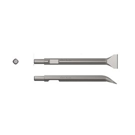Ajax Tools 3256 Pneumatic Chisel With Fuji Style Shank and 1-3/8" Wide Blade - Made in USA
