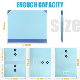 Folio Document Organizer,Important Document Organizer,Life Document Organizer Binder, Emergency Folio, Folio Folders with Pockets, in Case I Go Missing Binder Organizer