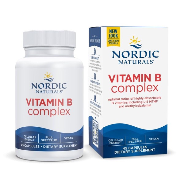 Nordic Naturals Nordic Naturals Vitamin B Complex - 45 Capsules
