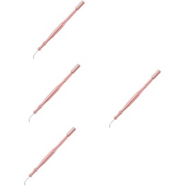 Mipcase 4piezas Perm Eyelash Lift Tool Separador De Pestañas Inoxidable Para Lifting y Rizado Herramienta Profesional Para Extensiones De Pestañas Uso Salón y Domicilio Diseño
