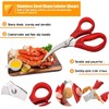 Kitchen Seafood Scissor for Crab Legs, 6 Pack Crab Leg