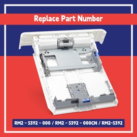 Dusledel RM2-5392-000 Cassette Paper Input Tray 2 Replacement for HP Laserjet M304 M305 M402n M402dn M403d M403dn M404n M405 M406 M407 M329 M426fdw M427dw M429dw M430 Replace RM2-5392-000CN RM2-5392