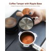 KOFIKOFI 53.3mm Espresso Tamper, Coffee Tamper with Two 30lbs Spring