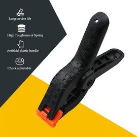 YOFASEN Spring Clamps Set - Plastic Extra Strength Clips Ideal for DIY Projects Photo Studios & Arts and Crafts, 2"+3", 12PCS(6+6)