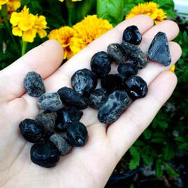 Sublime Gifts Apache Tears volcanic Obsidian Natural Healing Crystal Gemstone Stones - 1 pound
