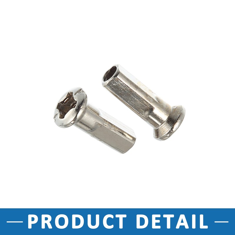 A ABSOPRO Motorcycle Wheel Spokes with Nipples 3.5mm Thread 170mm