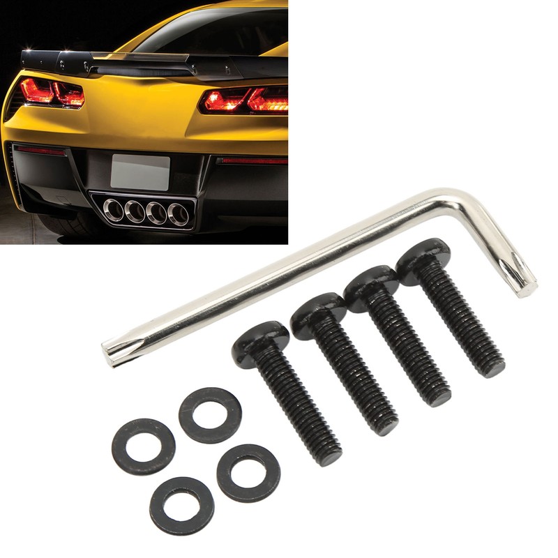 Spoiler Wickerbill Center Bolts Set 23155297 Replacement for Corvette C7