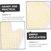 Guantes Exfoliantes de Chenilla Beige para Ducha COLLBATH 2 Piezas