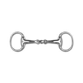 Olivenkopfgebiss doppelt gebrochen, massiv, 13.5 cm