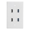2 HD Multimedia Interface 2 USB3.0 Ports Panel Weld Free