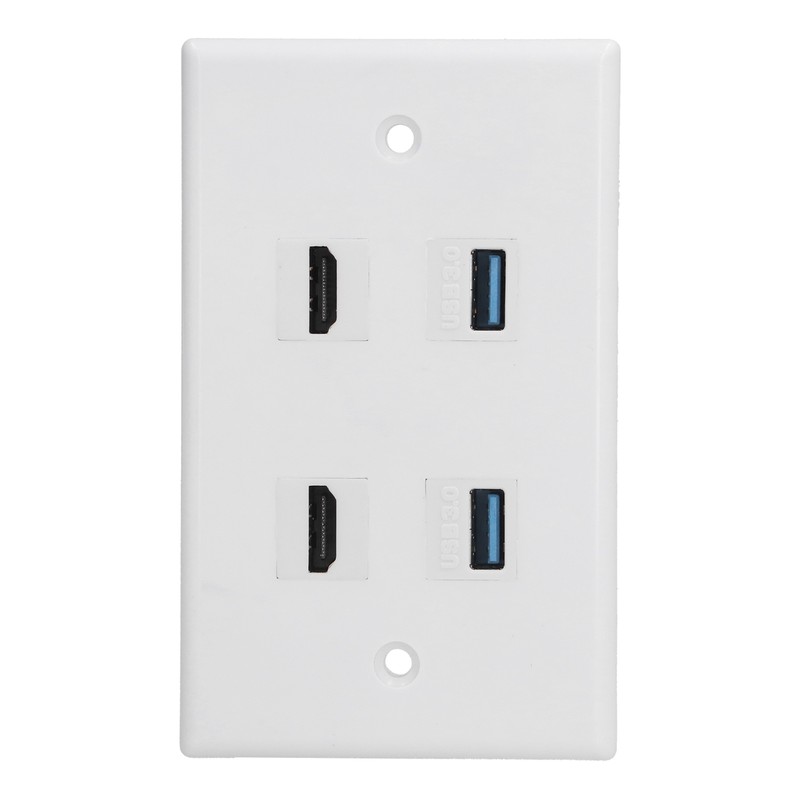 2 HD Multimedia Interface 2 USB3.0 Ports Panel Weld Free