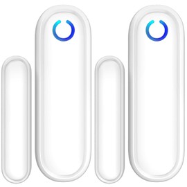 Fosmon 2 Pack WaveLink 51018HOM Add-On Door Contact Sensor Unit (No Receiver) - White