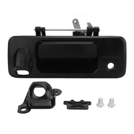 Tailgate Handle with Key Hole Camera Hole Exterior 69090‑0C090 Replacement for Tundra 2014‑2019