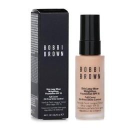 Bobbi Brown Mini Skin Long-Wear Weightless Foundation - C-024 Ivory (very light beige with pink undertones) .44 fl oz / 13 ml.