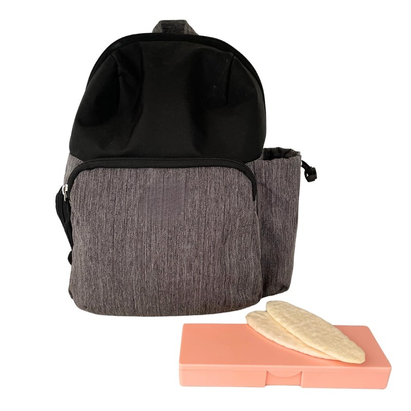 Generic Crush-Proof Baby Cookie Plastic Holder: Diaper Bag Essential (Blue)