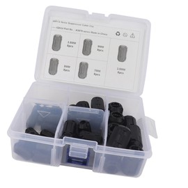 DOITOOL Removable Ferrite Core Ring Noise Filters for Cable Wraps Plastic Clip Ferrite Core Parts