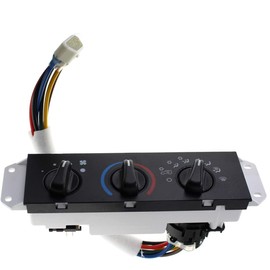 MOTOALL 55037473AB HVAC Heater Control Panel for Jeep Wrangler 1999-2004