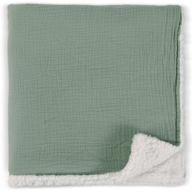 Soft Muslin Cotton Baby Blanket - Breathable and Lightweight Blanket Keeps Your Newborn Baby Girl Or Boy Cozy and Warm - Perfectly Sized Blanket for Any Stroller or Car Seat