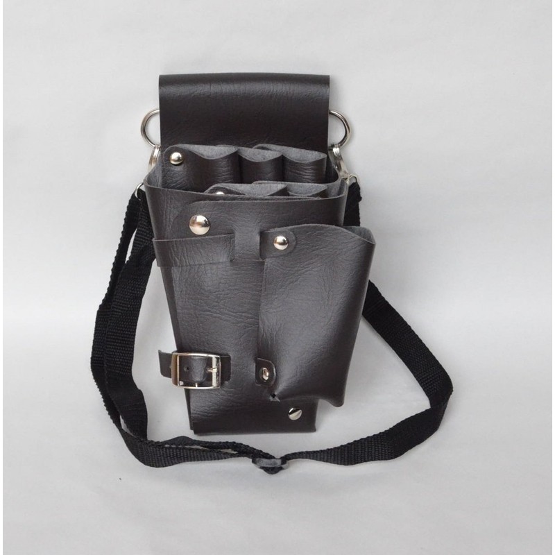 Hairdresser Scissor Case Black Bag (Black)
