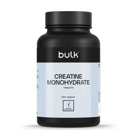 Bulk Creatine Monohydrate Tablets, 1000 mg Per Serving, Pack of 90, 30 Servings, Packaging May Vary