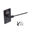 Hold Up Displays - in Barrel Wall Mount Pistol Holder