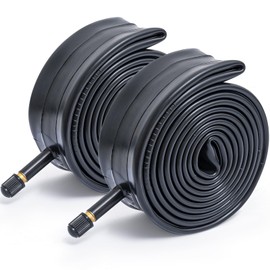 FengCan 26 x 2.125/2.40 Inner Tubes, 26 Inch Bicycle Inner Tubes, 26 x 2.125, 26 x 2.25, 26 x 2.40 Road Bike/Mountain Bike Inner Tubes, AV32 mm, Schrader Valve, Suitable for 57/62-559 Tyres (2 Pieces)