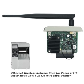 Network Card for Zebra ZT510 ZT600 ZT610 ZT411 ZT421 Label Printer,Internal Ethernet Print Server