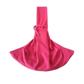 Surblue Pet Sling Carrier Bag with Hands-Free Reversible Belts, Safe Comfortable Adjustable Crossbody Shoulder Outdoor Travel Pet Tote Suitable for Small Dog Cat Puppy up to 12 lb (New Rose)