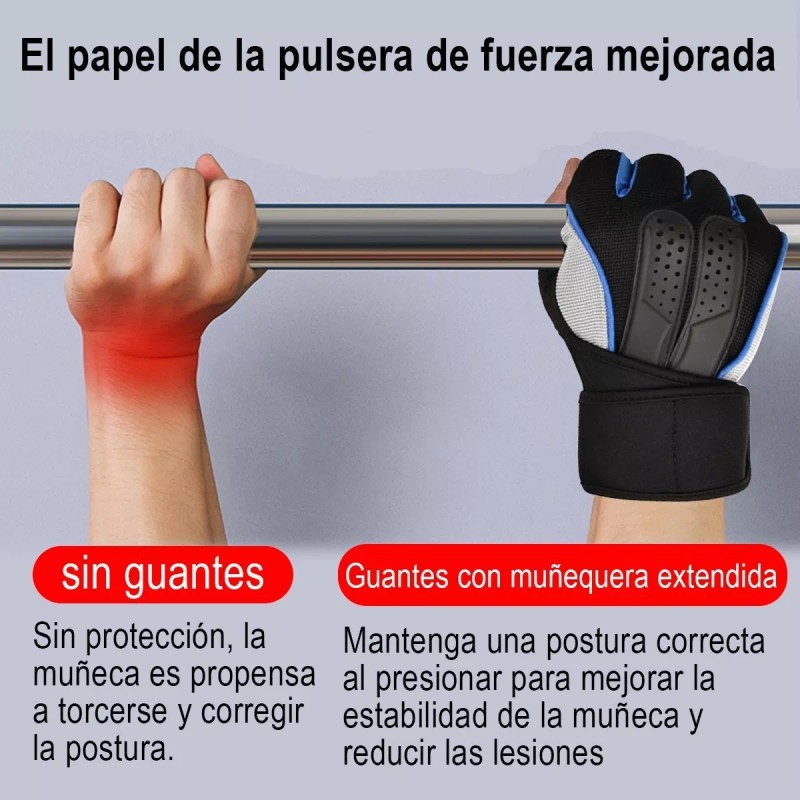 Gomia Guantes Gym Tacticos Az Pesas Crossfit Gimnasio Mujer Hombre