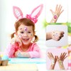 Easter Tattoo Easter Gifts Children, 15 Sheets Luminous Easter Eggs