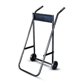 BJTDLLX Outboard Stand, Outboard Boat Motor Stand Engine Carrier Cart Dolly for Storage, 154lbs Weight Capacity, Heavy Duty Outboard Motor Engine Trolley Stand w/Wheels