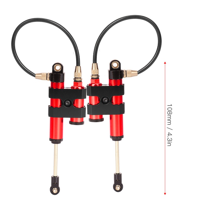 100mm Negative Pressure Shock Struts Damper Fit for scx10 trx4