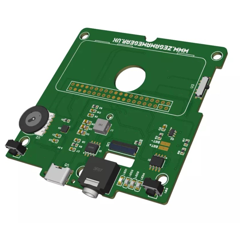 Hand Held Legend Zega Mame Boy Advance SP Raspberry Pi