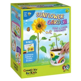 Creativity for Kids Sunflower Garden - Sunflower Kit for Girls and Boys (Ages 6+)
