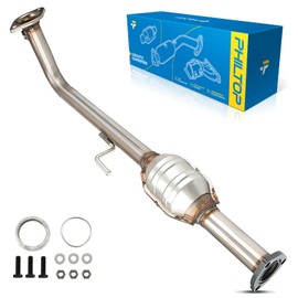 PHILTOP High Flow Catalytic Convertor for Civic 2001 2002 2003 2004 2005 1.7L with Stainless Steel Catalyst Converter EPA Convert Compliant Replaces 54399 40399