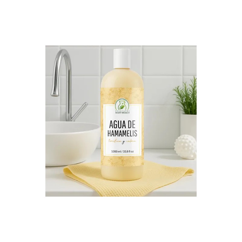 Agua De Hamamelis - Tónico Facial 1000 Ml