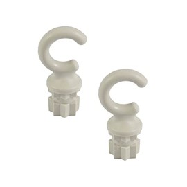 Railblaza Unisex Adult ND-073 DOS GANCHOS Hook 25 EN Colour Blanco, White, Standard