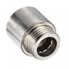 sourcing map Stainless Steel Extension Pipe Fitting 20mm G1/2 Female