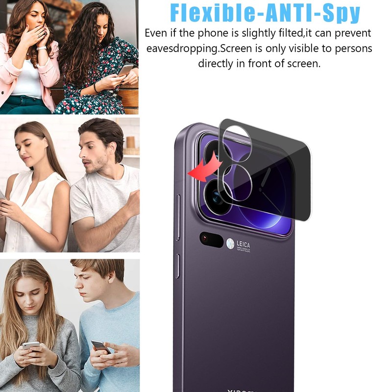 Anbzsign 2 Pack for Xiaomi 17 Pro Max Camera Lens