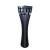 MUSICAL STRING Violin Tailpiece Ebony wood Hill Model BUILT IN PUSH ADJUSTER 4/4, Black, Full (59)